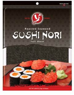 Yatta Sushi Nori Full Sheet Roasted Seaweed