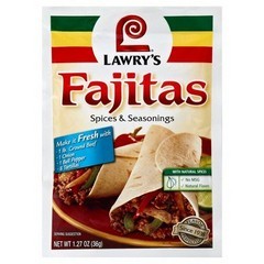 Lawry's Fajitas Spices & Seasonings - 1.27 Oz