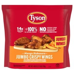 Tyson Mango Habanero Jumbo Crispy Wings 40oz - 40 OZ
