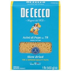 De Cecco Acini Di Pepe Pasta