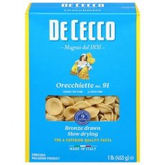 De Cecco Orecchiette Pasta