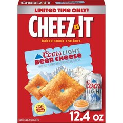 Cheez-It Baked Snack Crackers Beer Cheese Party Snacks - 12.4 Oz