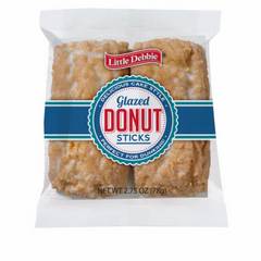 Little Debbie Glazed Donut Sticks Snack 2.75 Ounces