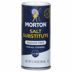 Morton Salt Substitute, 3 1/8 oz
