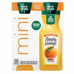 Simply Pulp-Free Orange Juice Bottles