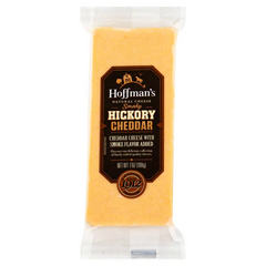 Hoffmans Cheese Cheddar Smoked Hickory Chunk - 7 Oz