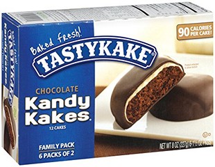 Tastykake Chocolate Kandy Kakes 2 ea - 6 ct