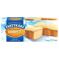 Tastykake Butterscotch Iced Krimpets Snack Cakes 2 ea - 6 ct