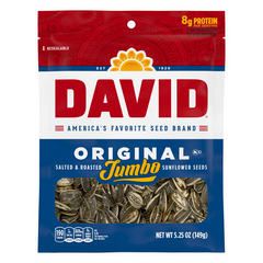 David's Original Jumbo Sunflower Seeds 5.25 Ounces