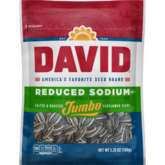 David's Reduced Sodium Sunflower Seeds 5.25 Ounces