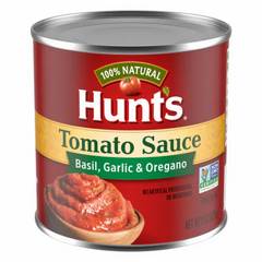 Hunt's Tomato Sauce With Basil Garlic And Oregano - 8 Oz