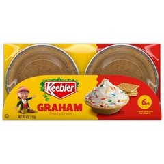 Keebler Graham Mini Pie Crusts 6 Count 4 oz