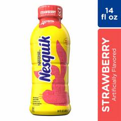 Nesquik Strawberry Low-Fat Milk 14 Ounces