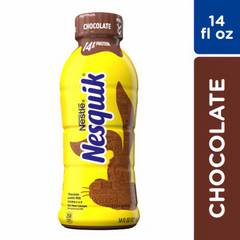 Nesquik Chocolate Low-fat Milk Ready to Drink Low-fat Milk Breakfast Drink Bottle