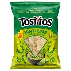 Tostitos Tortilla Chips Restaurant Style Hint Of Lime - 11 OZ