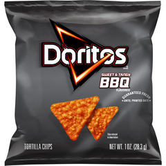 Doritos Sweet Tangy Bbq Tortilla Chips - 1 Oz