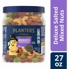 Planters Mixed Nuts With Sea Salt Jar - 27 Oz