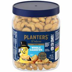 Planters Fancy Whole Cashews with Sea Salt