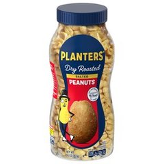Planters Salted Dry Roasted Peanuts 16 Ounces