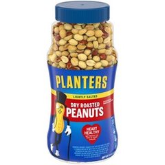 Planters Lightly Salted Dry Roasted Peanuts 16 Ounces