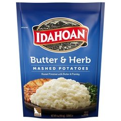 Idahoan Butter & Herb Mashed Potatoes 4 Ounces