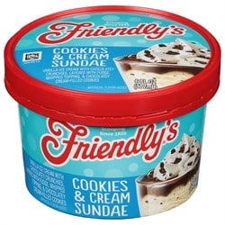 Friendly's Cookies & Cream Sundae