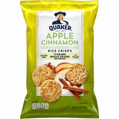 Quaker Apple Cinnamon Rice Crisps 3.52 Ounces