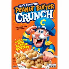 Cap'n Crunch's Peanut Butter Crunch Cereal