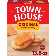 Town House Light & Buttery Oven Baked Original Crackers 13.8 Ounces