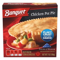 Banquet Flaky Crust Chicken Pot Pie 7 Ounces