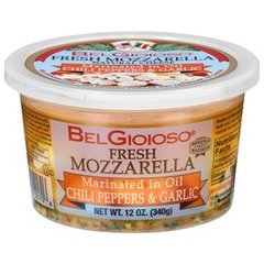 BelGioioso Fresh Marinated Mozzarella Cheese Ciliegine Cup - 12 Oz
