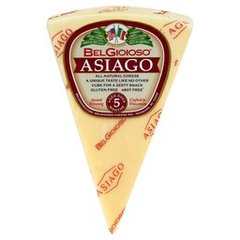BelGioioso Asiago Cheese Wedge - 8 Oz