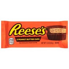 Reeses Milk Chocolate Peanut Butter Cups Candy Pack - 1.5 Oz