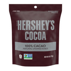 Hershey's Unsweetened Cocoa Pouch 6 Ounces