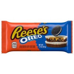 Reeses Oreo Milk Chocolate And White Creme Peanut Butter Cups Candy Pack - 1.4 Oz