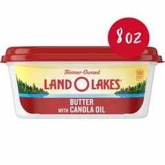 Land O'Lakes Spreadable Butter with Canola Oil, 8 oz