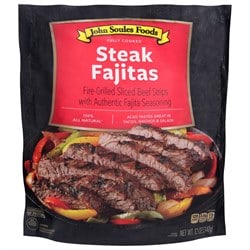 John Soules Foods Fully Cooked Beef Fajitas 12 Ounces