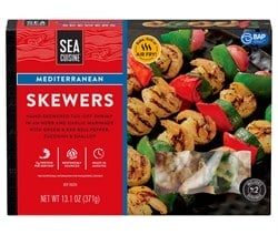 Sea Cuisine Mediterranean Shrimp Skewers