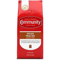 Community Coffee Pecan Praline Ground Coffee 12 Ounces