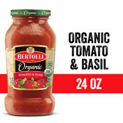 Bertolli Organic Tomato & Basil Pasta Sauce