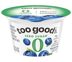 Too Good & Co. Zero Sugar Blueberry Yogurt Cup