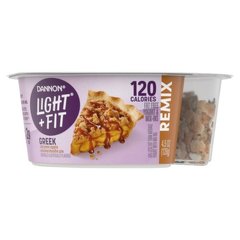 Dannon Light + Fit REMIX Caramel Apple Snickerdoodle Pie Greek Yogurt Cup