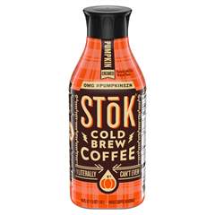 SToK Pumpkin Creamed Cold Brew Coffee Bottle