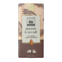 Endangered Species Almonds & Sea Salt Dark Chocolate Candy Bar 72% Cocoa