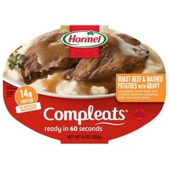 Hormel Compleats Roast Beef & Gravy with Mashed Potatoes