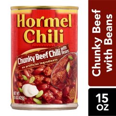 Hormel Chili Chunky Beef Chili with Beans