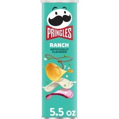 Pringles Potato Crisps Chips Ranch Lunch Snacks - 5.5 Oz