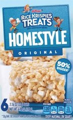 Rice Krispies Treats Original Marshmallow Square Bars 8 Pack
