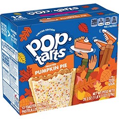 Pop-Tarts Toaster Pastries Frosted Pumpkin Pie Breakfast Foods - 12 - 20.3 Oz