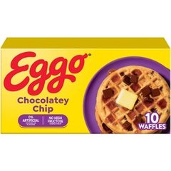 Eggo Chocolatey Chip Waffles - 10 ct Frozen